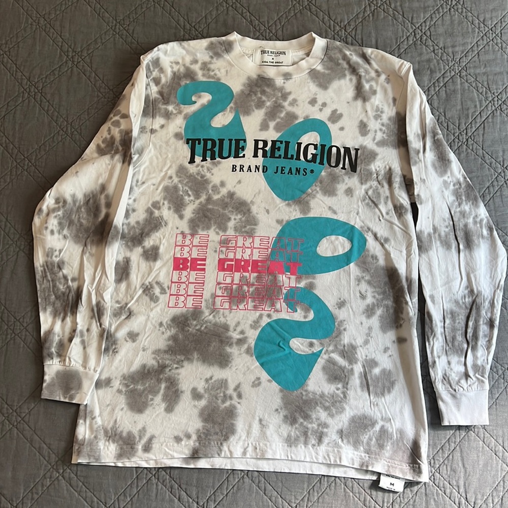 True Religion x Kida The Great long sleeve T.